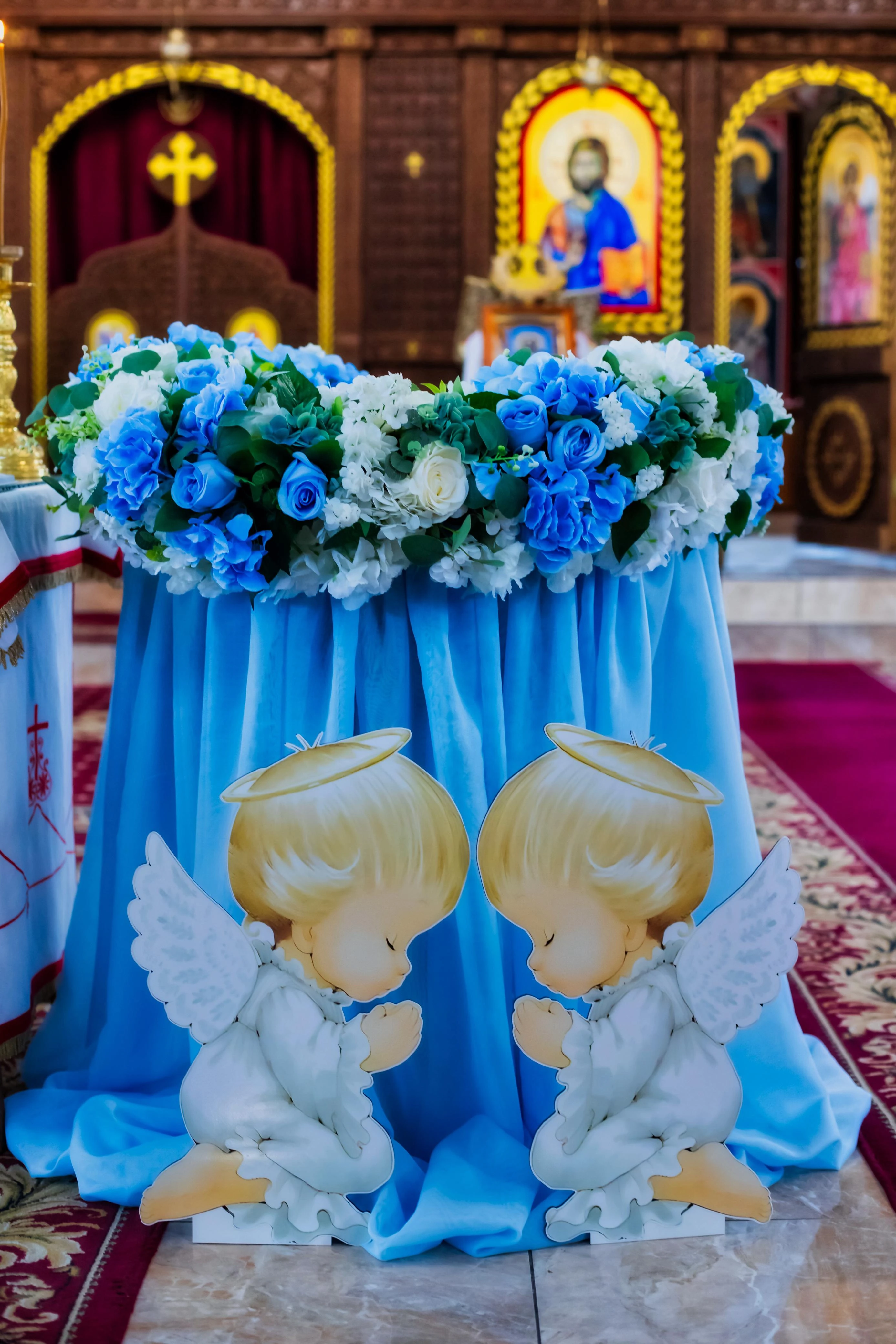 Decor cristelnită baiat